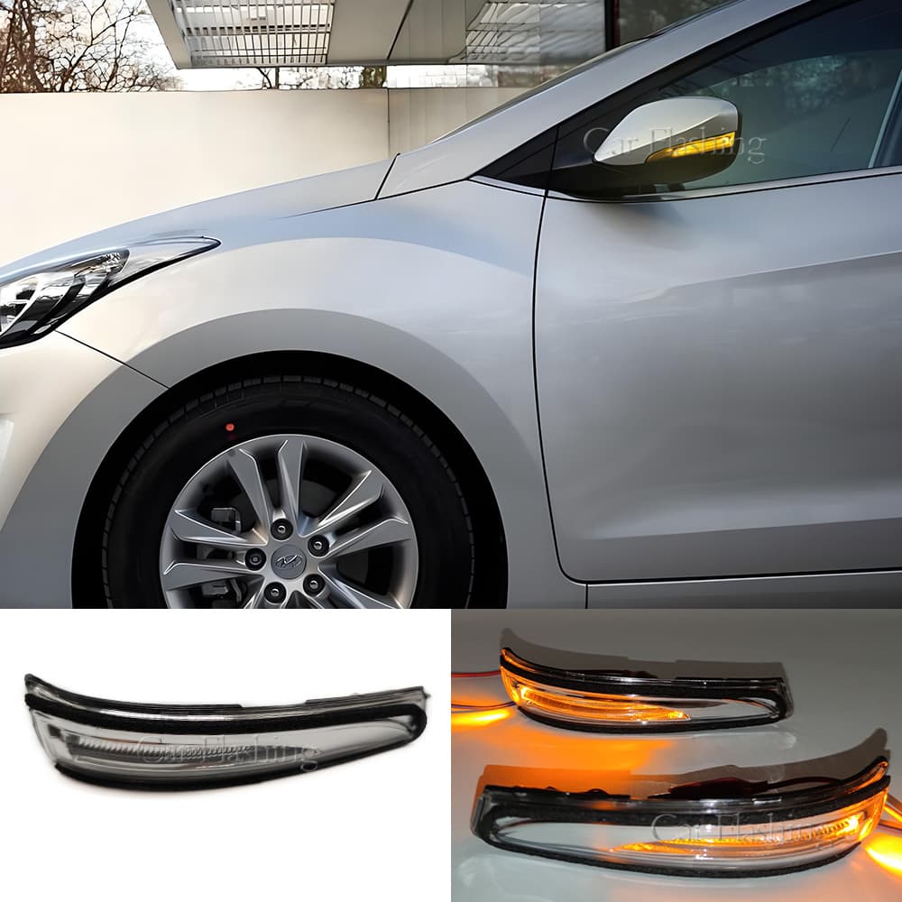 Suitable for Hyundai 12-17 models i30 reversing mirror light, reflector light, rearview mirror turn signal