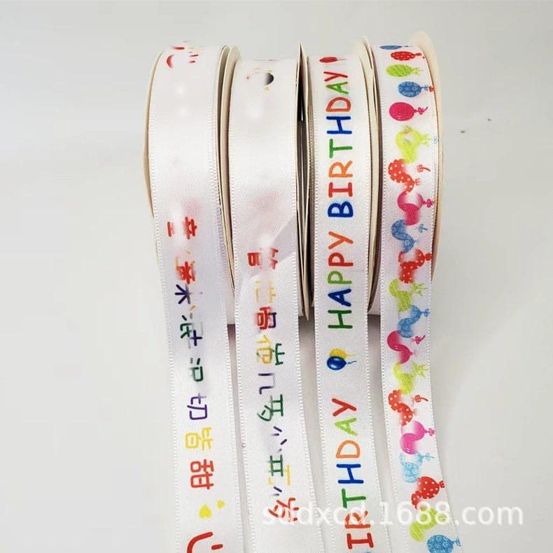 Kindergarten Party Souvenirs Ribbons Cake Girls Children Gift Ribbons Handmade Cartoon Ribbons Wholesale Ribbons