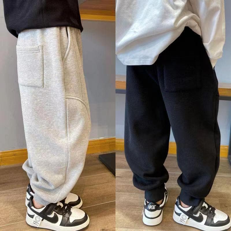 Boys Pants Spring Autumn 2025 Sports Pants Middle Big Child New Kids Casual Long Pants Baby Pants Trendy