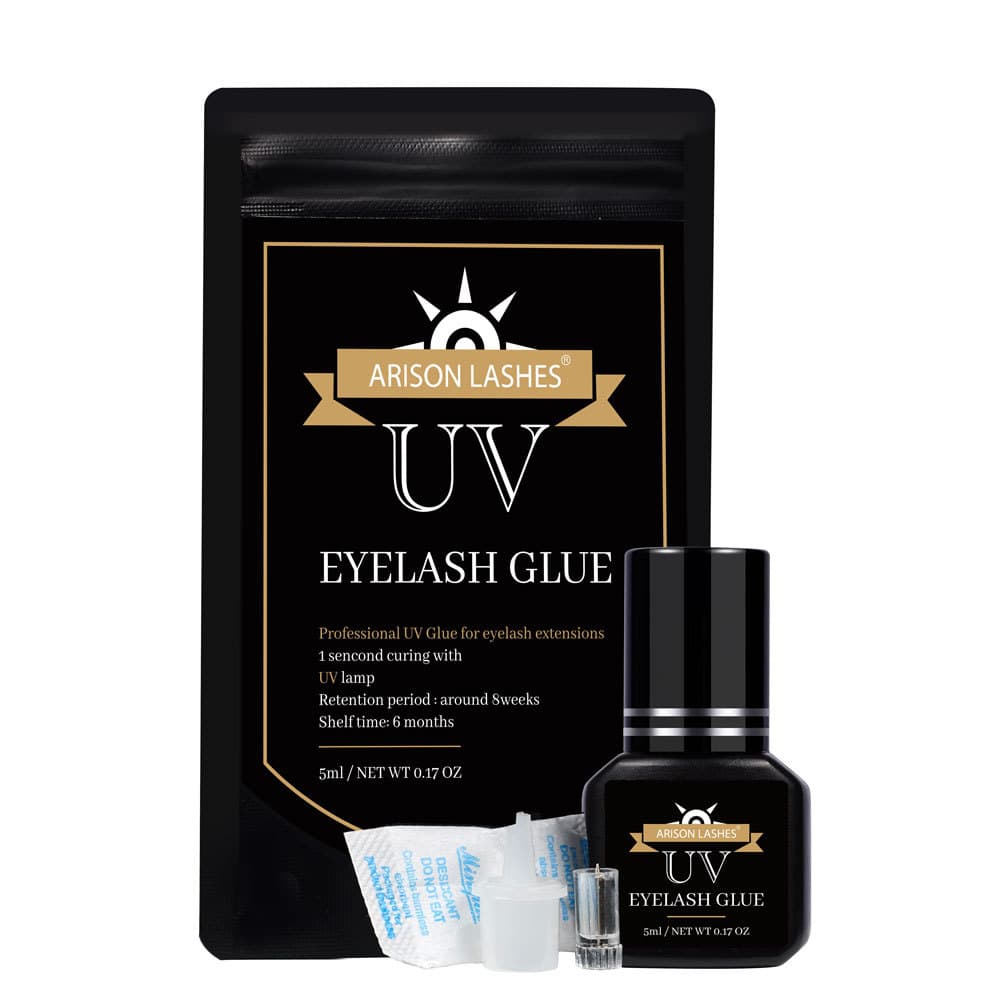 Lash Technician Glue Eyelash Adhesive Cross-border 1-Second Curing UV Glue Quick-dry Extension Glue