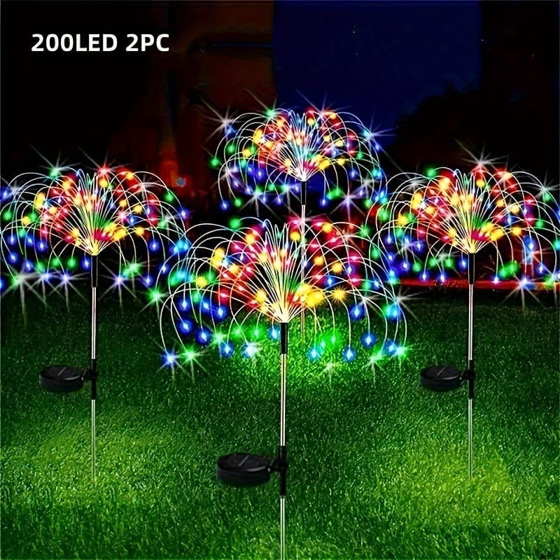 2026 New Cross-Border Drop Shipping: Colorful Solar Garden Lights for Outdoor Use