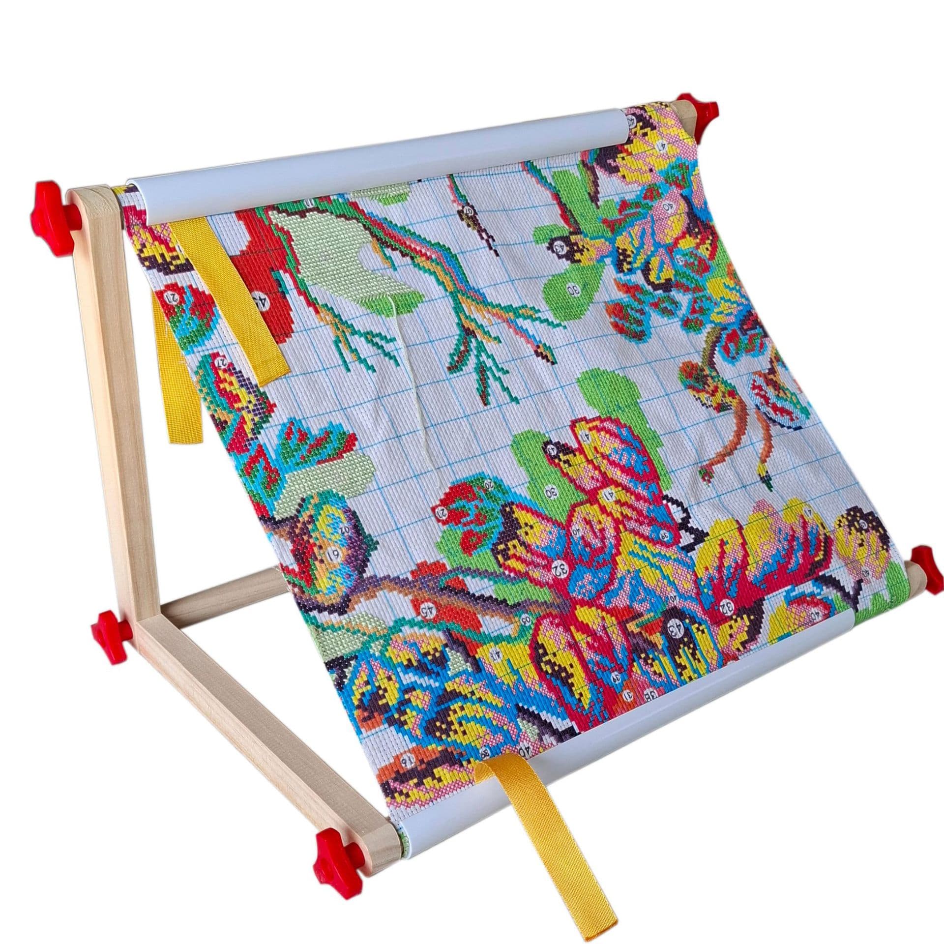 Free Labeling Cross-Border Solid Wood Embroidery Frame Desktop Sofa Cross-Stitch Frame Embroidery Tool Embroidery Frame
