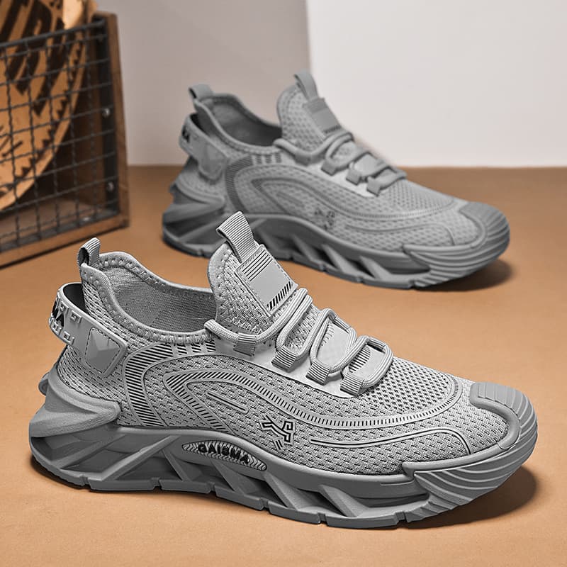2026 Summer New Fly Knit Shoes Mesh Cloth Shoes Sports Shoes Fashion Shoes Anti-slip Men's Shoes Casual Versatile Four Seasons