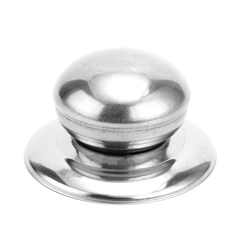 Stainless Steel Universal Lid Knob - Replacement Handle for Glass/Stainless Lids