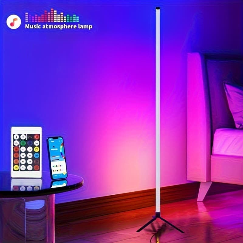 1pc Smart led Floor Lamp Smart rgb led Corner Floor Lamp