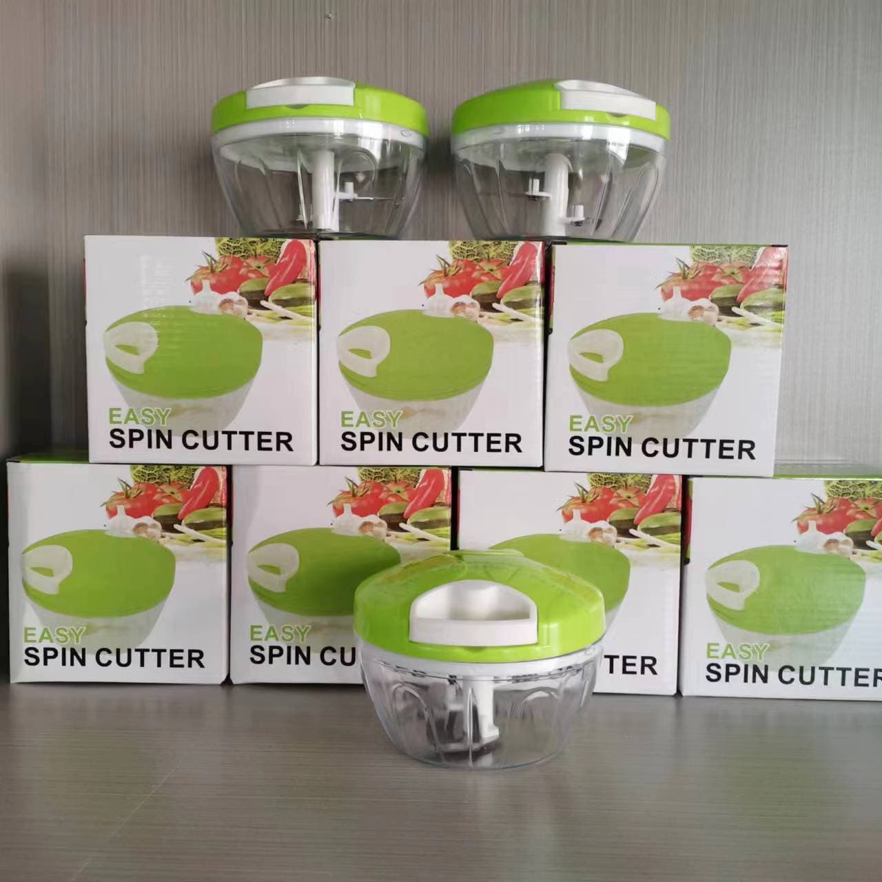 Cross-Border Garlic Chopper Manual Vegetable Cutter Pull String Vegetable Chopper Meat Grinder Dumpling Filling Meat Mincer Small Kitchen Tool