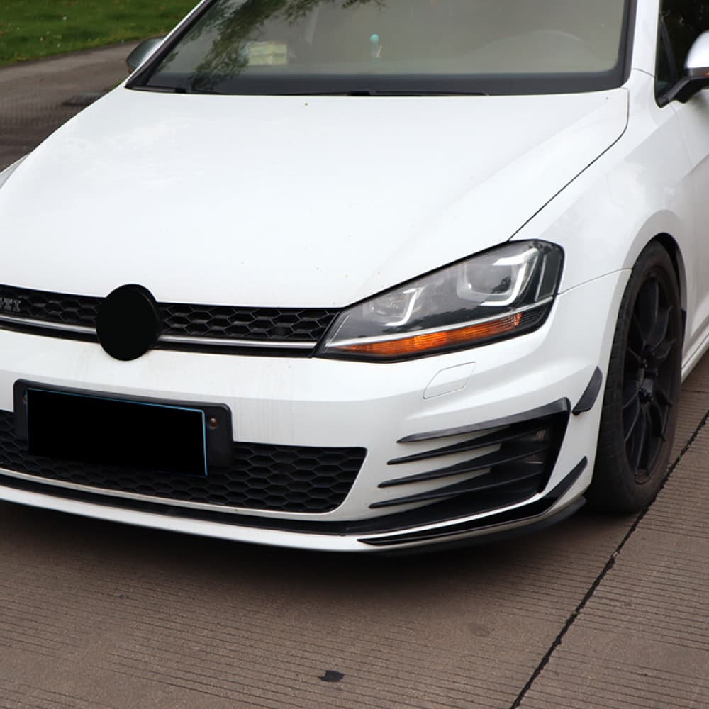 Fit for Volkswagen Golf MK7 GTI 2013-2016 Front Wind Knife Air Intake Grille Car Sticker Modification Accessories