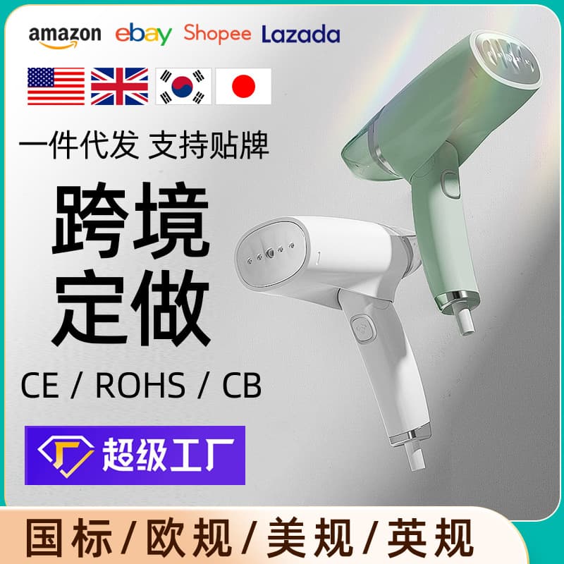 Handheld Garment Steamer Small Household Steam Brush Mini Travel Portable Folding Iron Cross-Border Exclusive