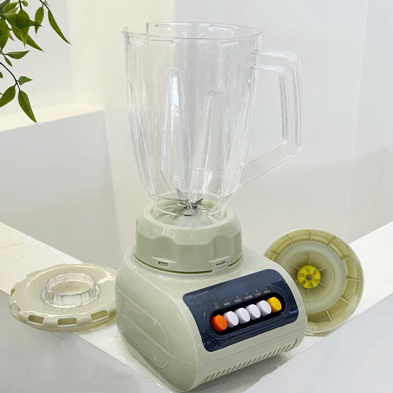 Factory Cross-Border Multi-Function Food Processor, Household Multi-Purpose Juicer Blender, 4-Speed Adjustment, Plastic Cup