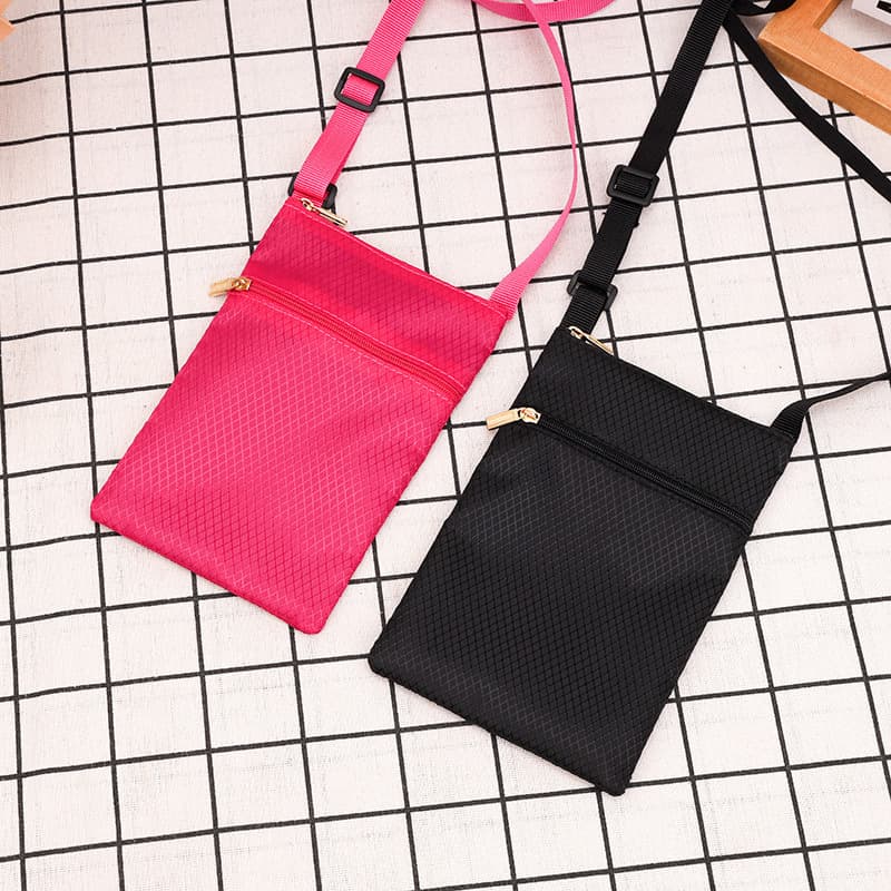 Women's Shoulder Bag Korean Style Crossbody Bag Oxford Cloth Waterproof Small Crossbody Bag Mini Phone Bag Coin Purse Small Bag for Women