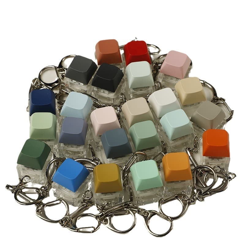 Candy Color Assorted Single Switch Tester Press Sound Amazon Hot Item Multi-Color Combo No Light/Light Optional