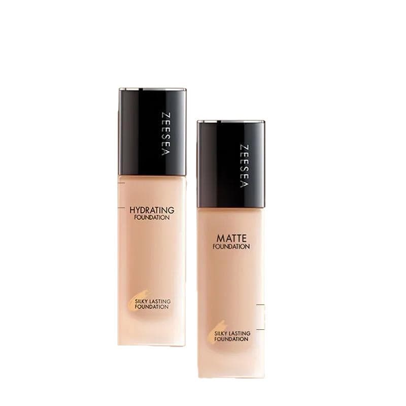 ZEESEA Liquid Foundation Long-Lasting Coverage Sweat-Proof Oil-Control Foundation for Dry and Oily Skin Official Authentic Wholesale