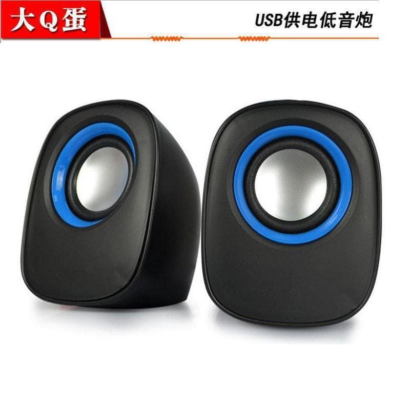 D05A Computer Speaker Laptop Speaker USB Mini Speaker Cute Large Q Egg Mini Speaker Cross-border
