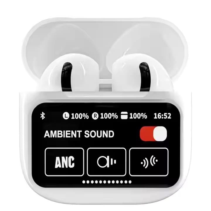 Cross-border Huaqiangbei A11pro Jieli Wireless Bluetooth Earbuds Noise Cancelling Private Mold App Touch Screen Earbuds A9pro