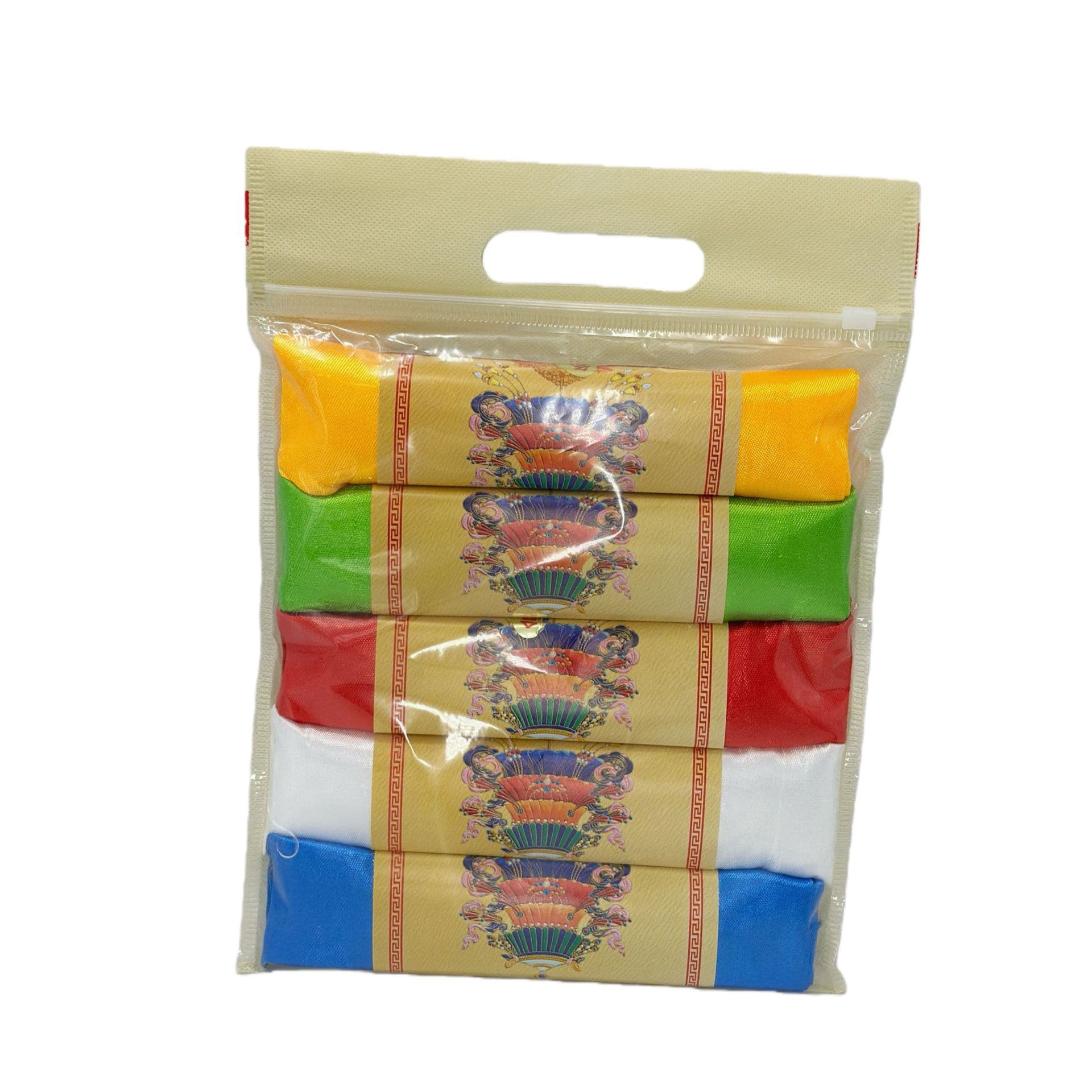 Hada Factory White Hada 2m Eight Auspicious Patterns Pure White Hada Tibetan Five Lords Hada
