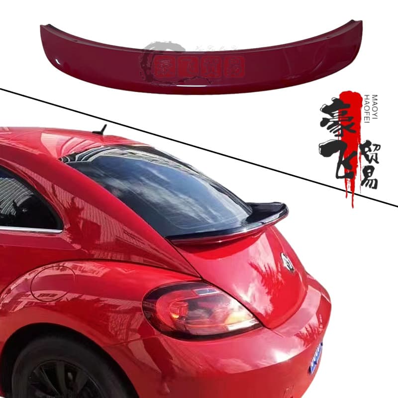 Compatible with 13-18 VW Beetle Rear Spoiler 17 Beetle Modified No-Drill Lip Spoiler