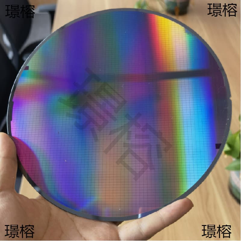 SMIC CPU Wafer Photomask Integrated Circuit Chip Scrap Silicon Wafer for Teaching and Testing
