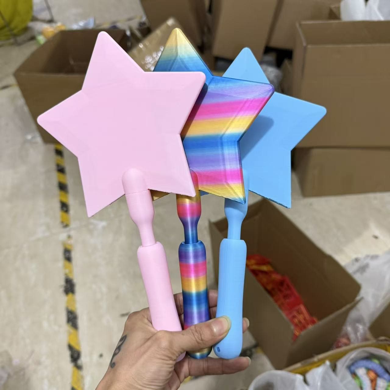 Amazon New 3D Printed Wand Tap to Pay Star Magic Wand Non-Contact Payment Clip