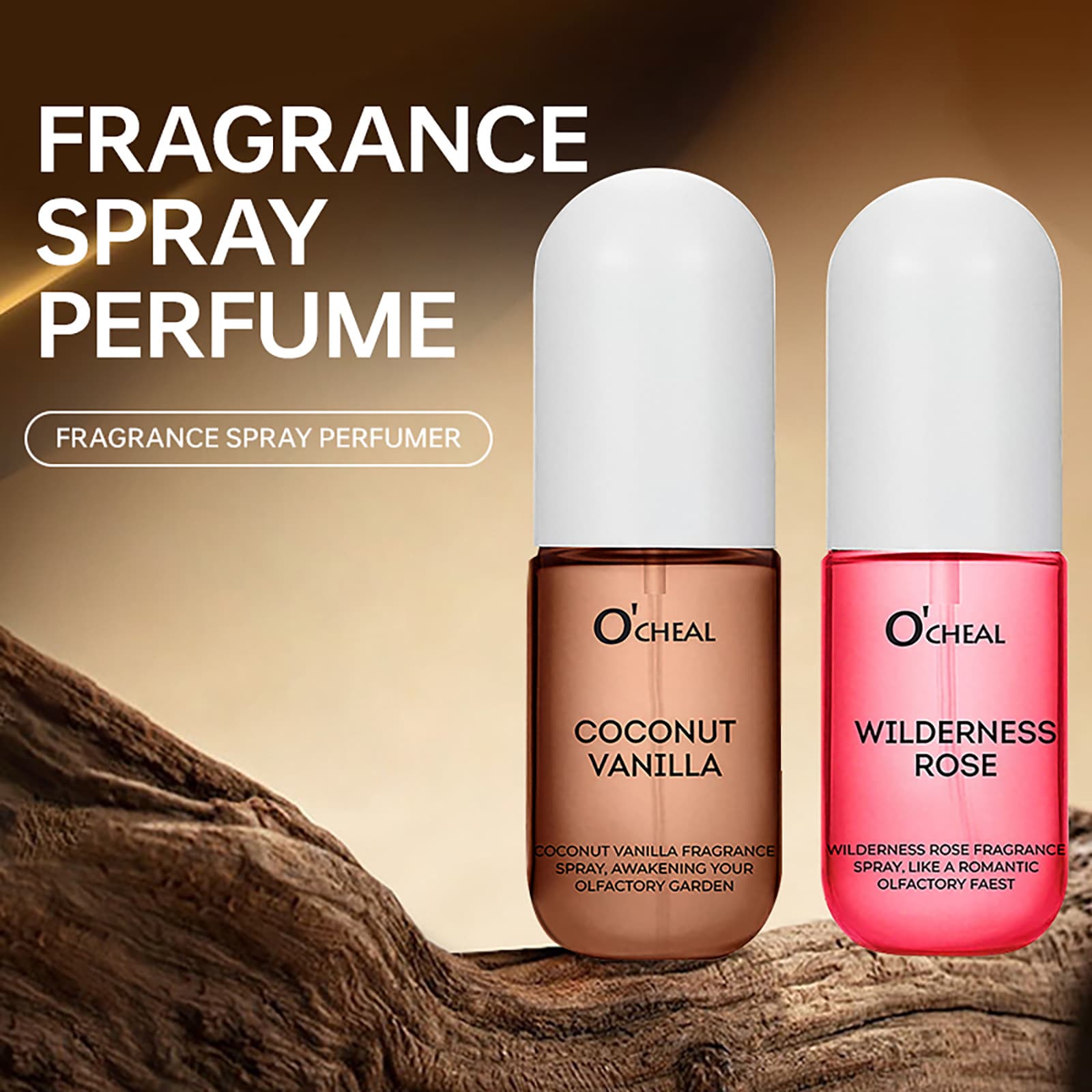Cross-border hair and body mini vanilla spray Vanilla Skin Body & Hair fragrance for men and women