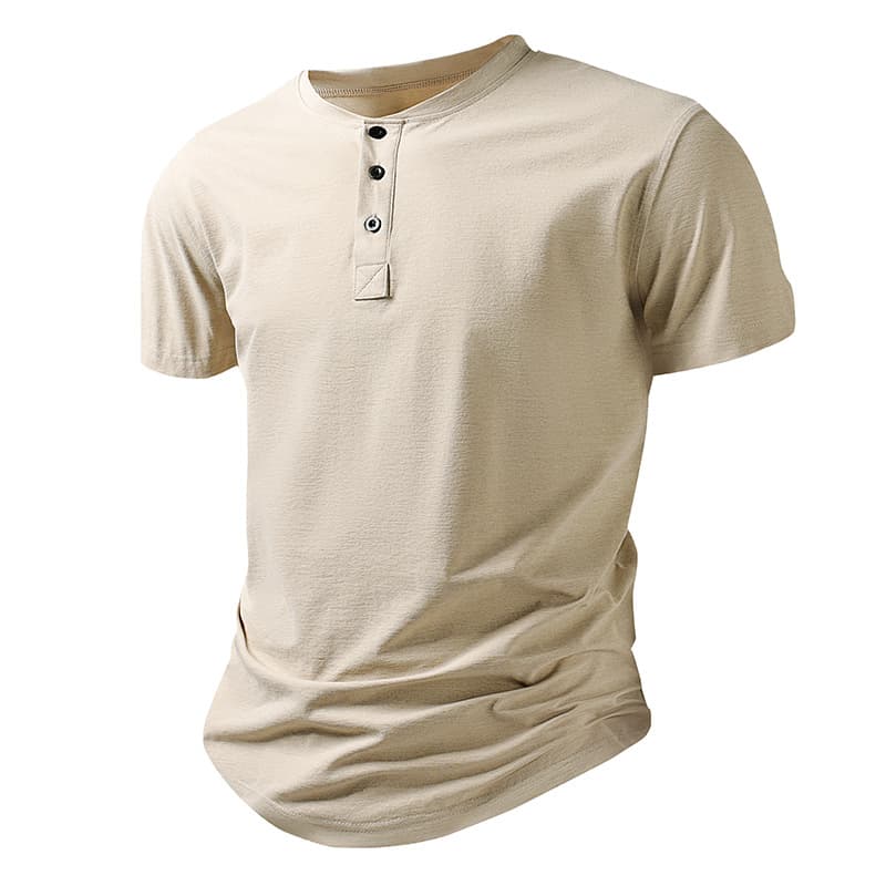 New Summer Cross-Border Europe and America Solid Color Polo Short Sleeve T-Shirt for Men Slim Fit Half Sleeve Sports T-Shirt