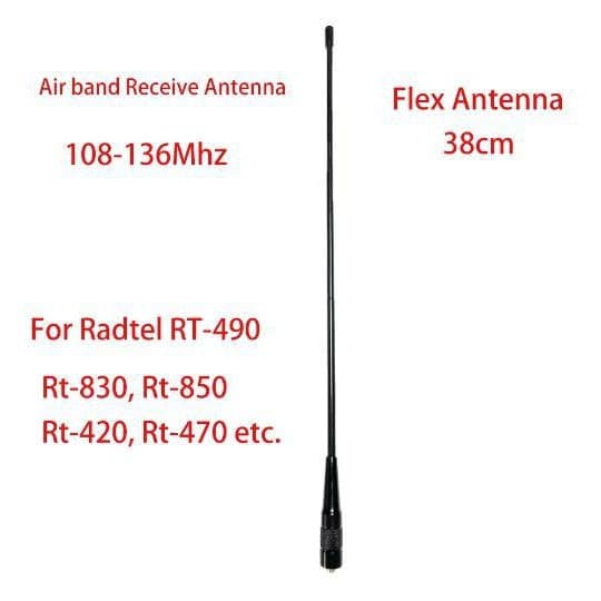 Antenna 108-136Mhz for Radtel Rt-490 Rt-470 Rt-830 Rt-850 Rt-890