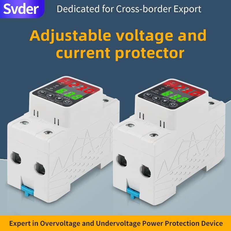 Voltage Protector Automatic Voltage Regulator63A over and under voltage protector