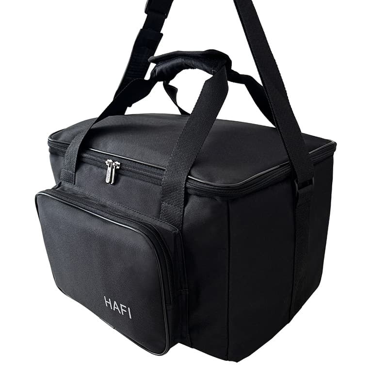 Huafei Instrument & Speaker Bag, Single Shoulder Strap Padded Outdoor Audio Equipment Storage