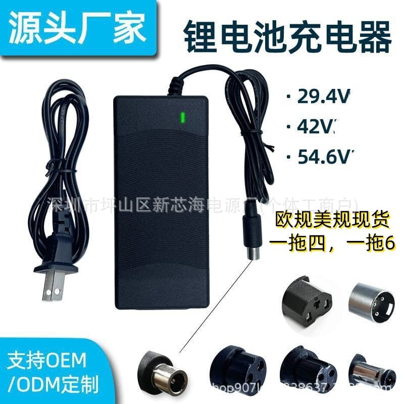 US Standard 42V Two-Wheel Self-Balancing Scooter 36V Lithium Battery 48V Electric Scooter Drift Scooter EU Standard 24V Charger
