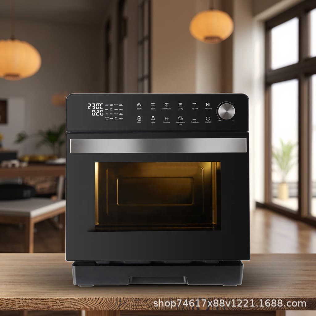 Guangding & Fulaixiong 20L Stainless Steel Interior External Multi-function Steam Bake Oven for Home Use