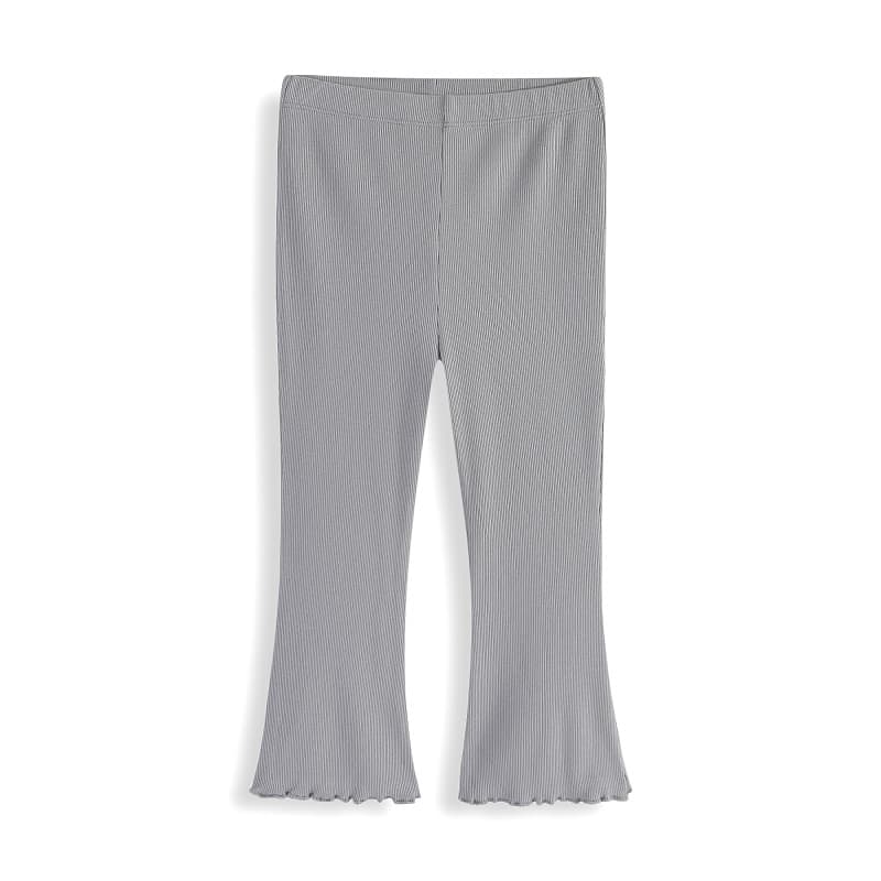 Jumpmi JUMP New Micro-Flare Leggings for Girls Outerwear Kids' Candy Color Thin Leggings Factory Wholesale