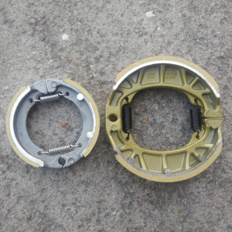 Electric Vehicle Brake Block Front Expansion Brake Pad 80 90/100 Brake Shoe Accessories Electric Bicycle Rear Expansion Drum Brake