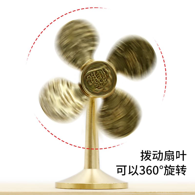 Windmill Spinning Prosperity Desktop Ornament Office Wealth Attraction Ornament Creative Car Decor Ornament