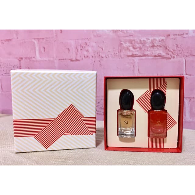 Cross-border Trade Women's Perfume Sample Set Two-Piece Set Christmas Gift Box Pink Chance Sweetheart Wholesale