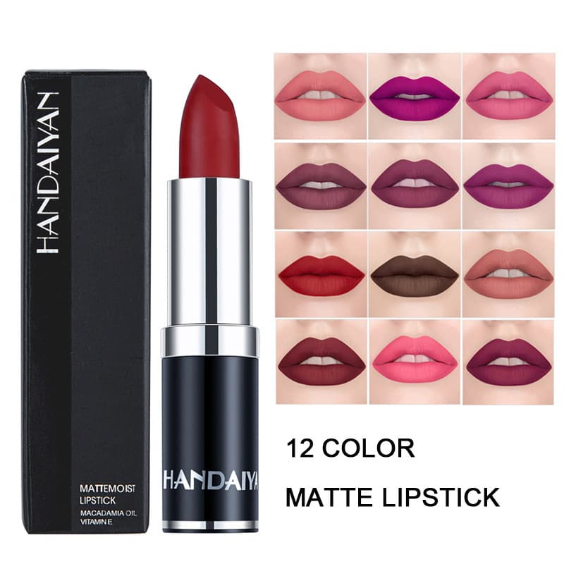 Cross-border velvet lipstick beauty makeup personal care HANDAIYAN long-lasting waterproof Amazon hot matte lipstick lipstick
