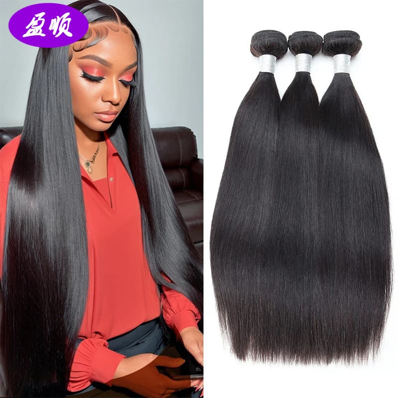 10A Xuchang Human Hair Bundles Extensions Straight Weft