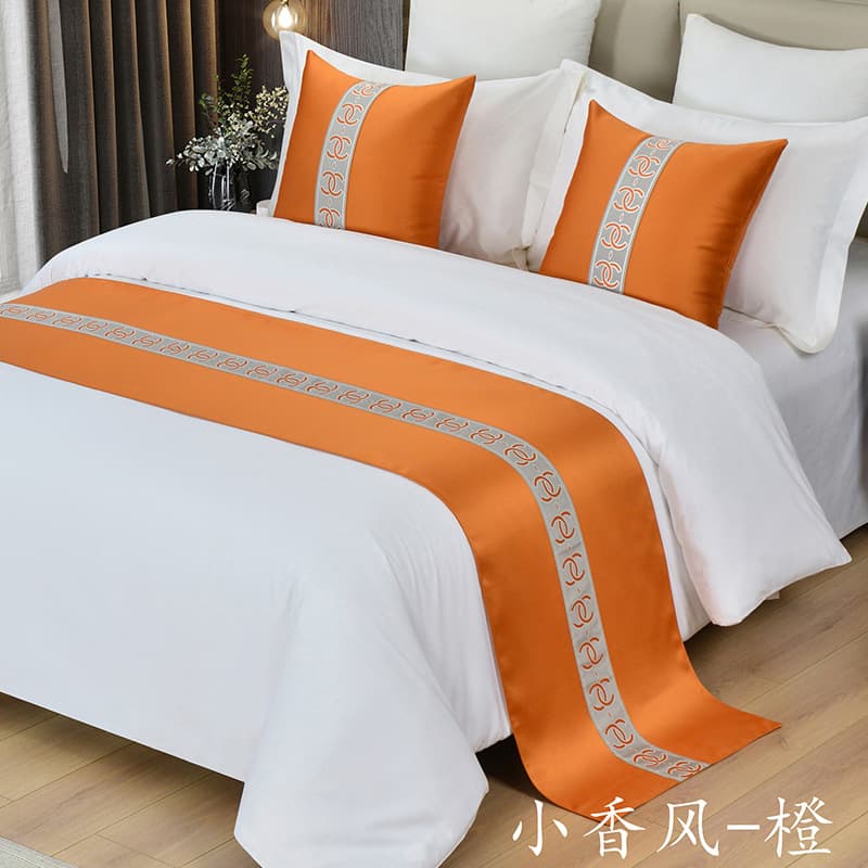 Light Luxury Modern Hotel B&B Bed Runner Bed Flag Pillow Ins Style Bed Flag Wholesale Factory Direct