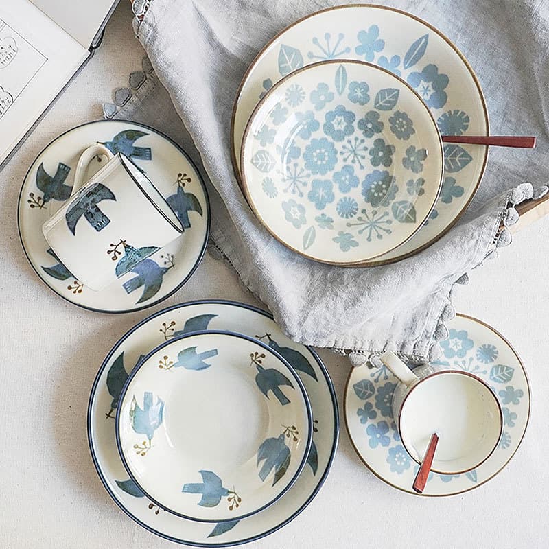 BISQUE / Made in Japan / KUKKA LOKKI Series Mino Ware Tableware