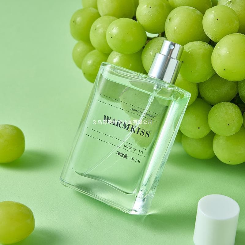 Warmkiss Floral Fruity Women's Perfume Strawberry Melon Student Freshwater Long-lasting Light Scent Rose Musk Mint Peach Lemon