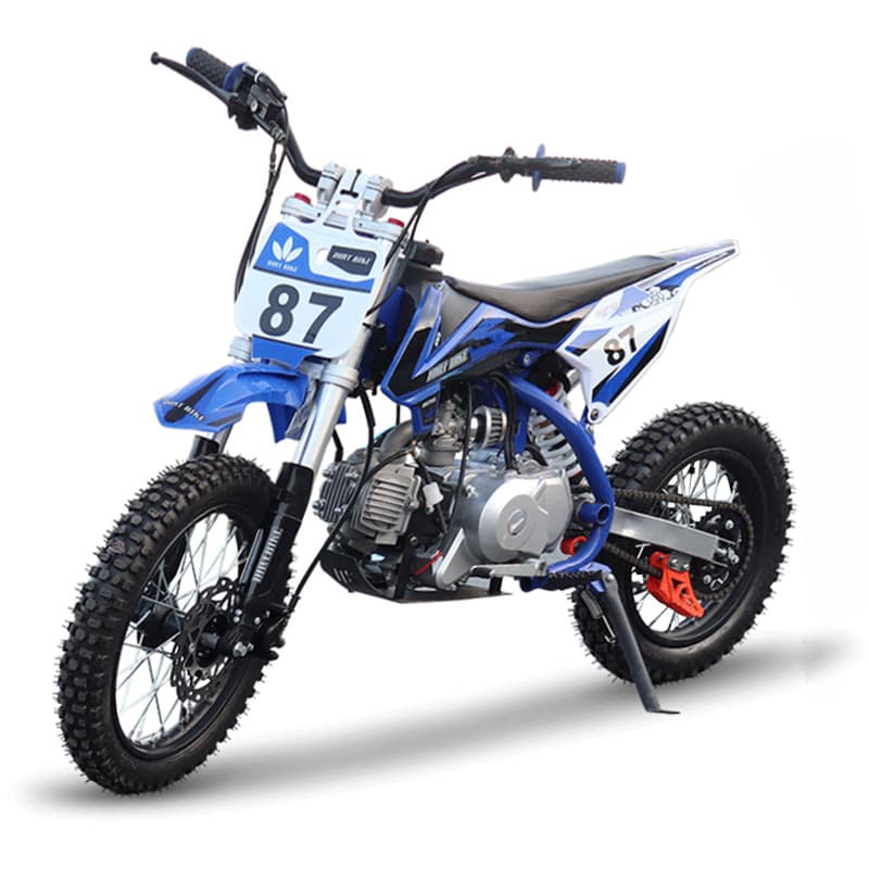 Export Large Child Version Medium 125cc Pure Gasoline Motorcycle Youth Two-Wheel Off-Road Dirt Bike