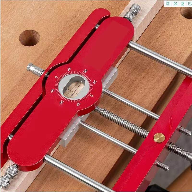 Woodworking Drill Positioning Guide, Carving Machine Hole Positioning Tool, Woodworking Mortise and Tenon Positioning Tool, Woodworking Drilling Tool