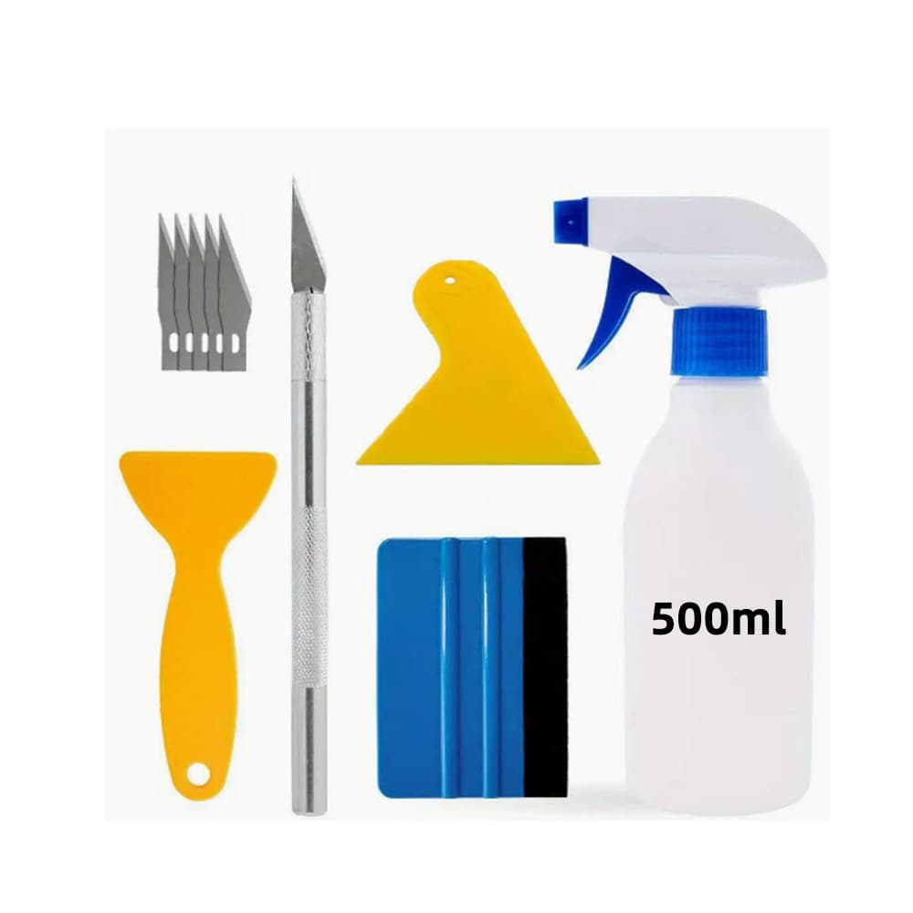 Car Film Tool Set, Special Tool for Window Solar Film, Tendon Hard Scraper Tool, Cross-Border Set