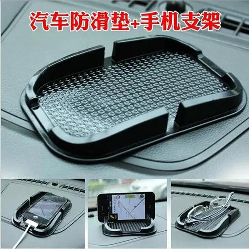 Car Non-Slip Mat Phone Anti-Slip Pad Vehicle Storage Tray Phone Holder Non-Slip Mat Car Accessories