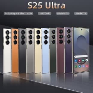 Cugo Hot Selling Cross-Border Phone S25 Ultra 4G 4+64 Octa-Core 6.8" Cross-Border Smartphone Android 12