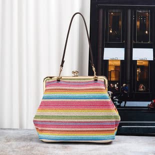 Cross-border Light Luxury Niche Design Straw Woven Clutch Bag Fashion Evening Bag Large Capacity Shoulder Handbag Women's Tote