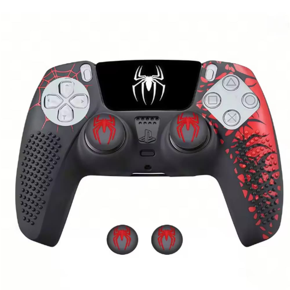 Spider-Man PS5 Silicone Protective Case PS5 Controller Cover Keycaps Game Stickers Game Controller Dropshipping