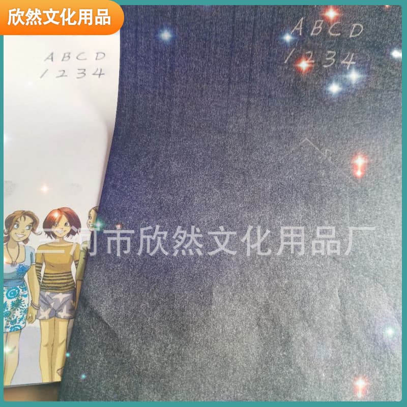 A4 Single-sided Black Carbon Paper, Tracing and Drawing Graphite Carbon Paper for Punishment Copying, Amazon Source Factory Supply