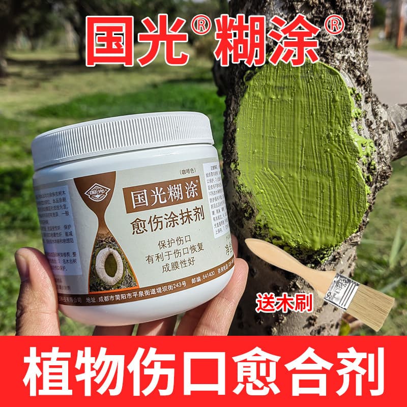 Guoguang Confused Healing Agent, Wound Treatment for Fruit Trees, Plants, Data Grafting, Bonsai Sealing Paste, Cut Repair