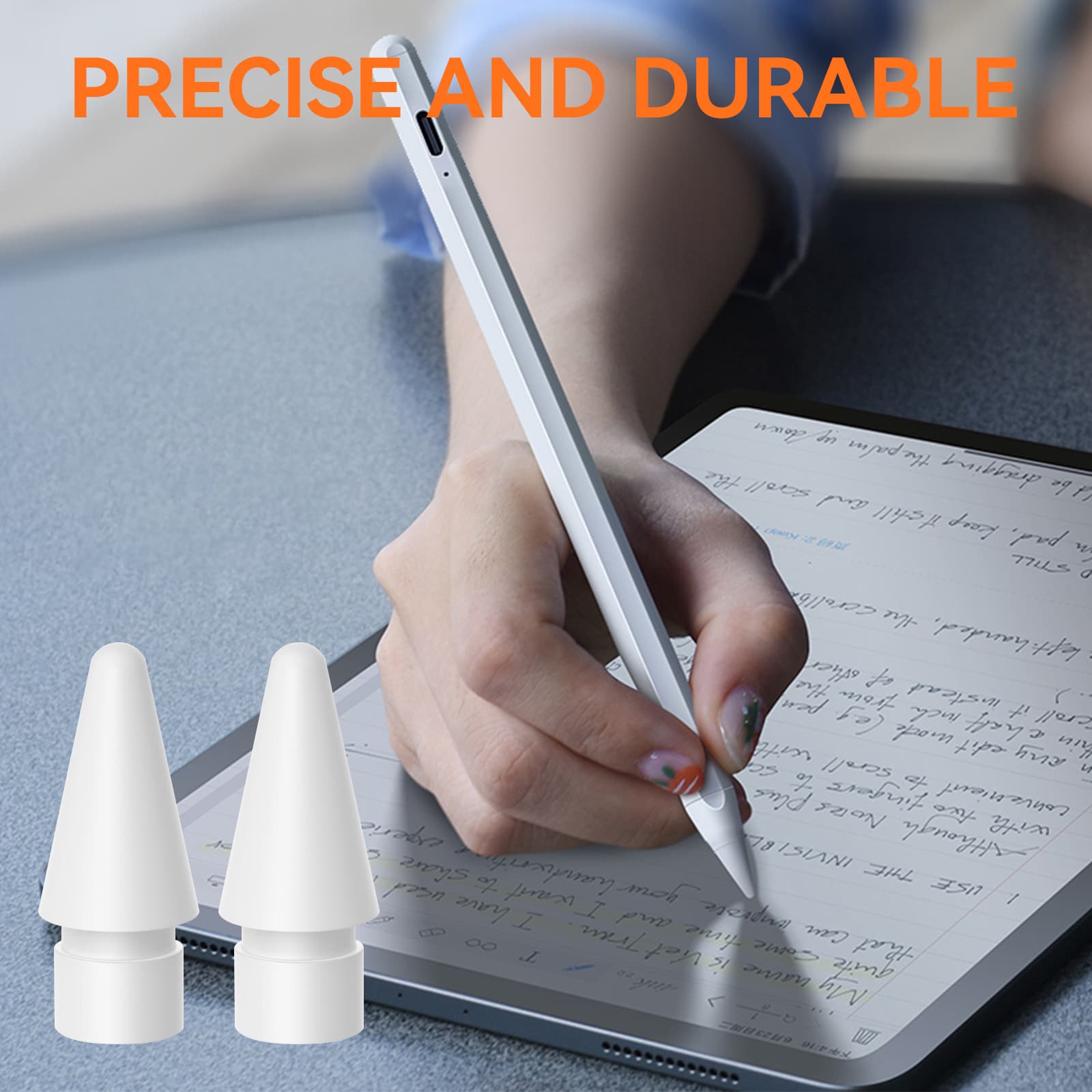 Capacitive Pen Tip for iPad, Stylus for Huqiangbei Smart Apple Tablet, Low Friction Standard