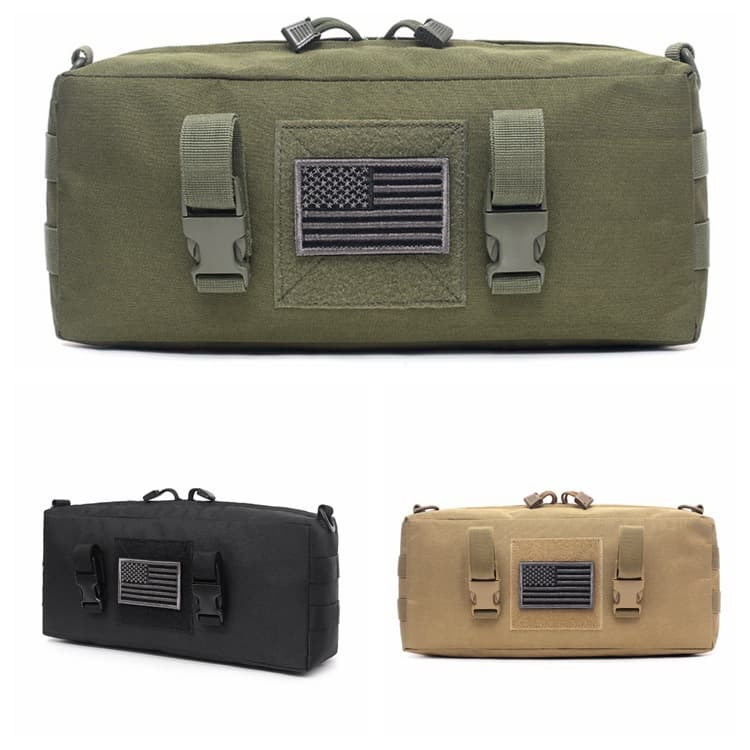 Outdoor Large Sundries Storage Bag Multi-Functional Tactical Military Fan Accessories Shoulder Bag MOLLE Accessories Medical Bag