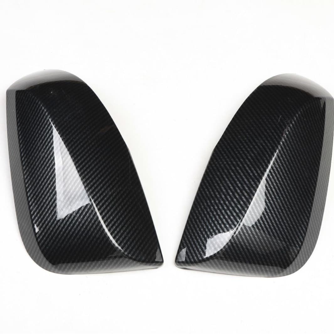 22-23 Corolla Cross Wood Grain Carbon Fiber Interior Trim Upgrade, Frontlander Rearview Mirror Anti-Scratch Bright Trim Sticker